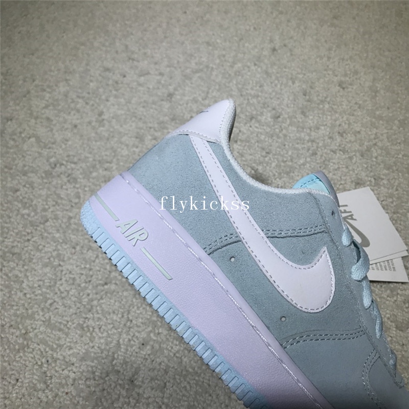 Nike Air Force 1 Low Top Light Blue